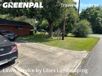 Yard Cuttingin Houston,77060,Lawn Mowing by Lilies Landscaping, work completed in Nov , 2025