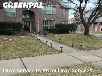 Yard Cuttingin Sugar Land,77479,Lawn Service by Prizel Lawn Services, work completed in Feb , 2026