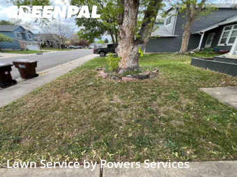 Yard Mowingin Broomfield,80020,Lawn Service by Powers Services, work completed in Nov , 2025