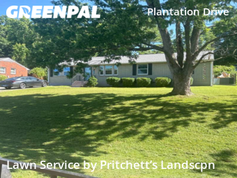 Lawn Care Servicein Hermitage,37076,Grass Cut by Pritchett’s Landscpn, work completed in Dec , 2025