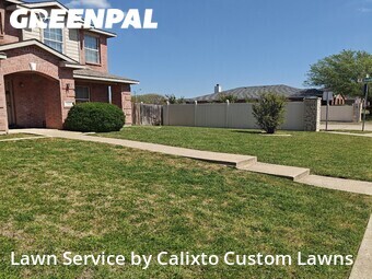 Lawn mowed in Cedar Hill, 75104