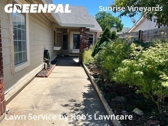 Lawn mowing work completed in Sacramento, CA