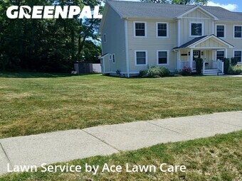 Lawn mowed in Milford, 6461