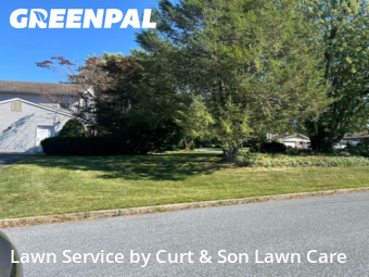 Mowing Services in Bethlehem, 18020, Front Yard Mowing by Curt & Son Lawn Care, work completed in Nov , 2025