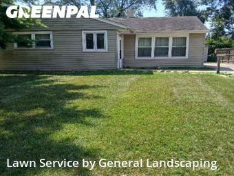 Yard Upkeep in Rolling Meadows, 60008, Mowing Services by General Landscaping , work completed in Nov , 2025