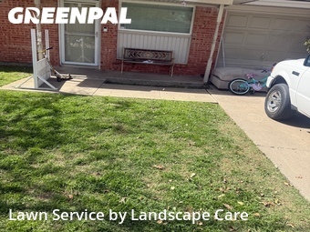 Lawn Mowing Servicein White Settlement,76108,Lawn Care Service by Landscape Care, work completed in Jun , 2026