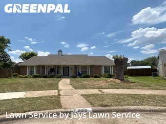Modern Landscaping In Garland,75042,Landscaping Maintenance by Jays Lawn Service, work completed in Jul , 2026
