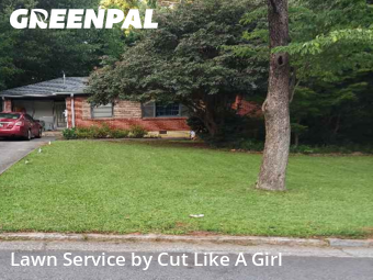 Lawn Mowingin Decatur,30032,Grass Cutting by Cut Like A Girl , work completed in Feb , 2026