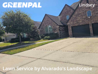 Lawn Mowingin Atascocita,77346,Grass Cutting by Alvarado's Landscape, work completed in Dec , 2025