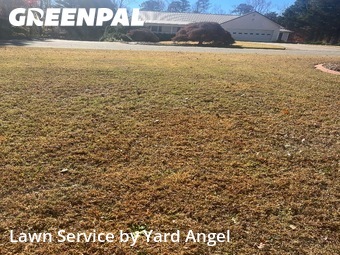 Grass Cutting in Buford, 30519, Lawn Mowing by Yard Angel, work completed in Dec , 2025