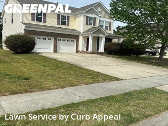 Lawn mowed in Midland, 28107