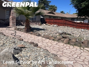 Lawn mowing work completed in Ceres, CA