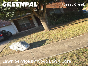 Backyard Mowing in Round Rock, 78664, Grass Cutting by Nova Lawn Care , work completed in Dec , 2025