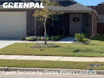 Lawn Cutin Mesquite,75149,Grass Cutting by Three Pillars Landsca, work completed in Jan , 2026