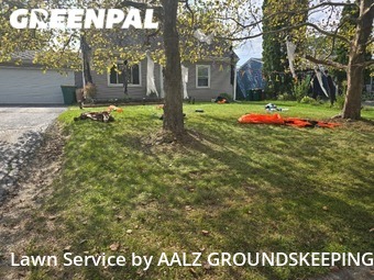 Yard Care in Valparaiso, 46385, Lawn Management by AALZ GROUNDSKEEPING, work completed in Dec , 2025