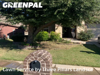 Lawn Maintenancein Wylie,75098,Lawn Mow by Three Pillars Landsca, work completed in Nov , 2025