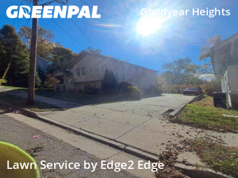 Lawn Work in Akron, 44305, Backyard Mowing by Edge2 Edge, work completed in Nov , 2025