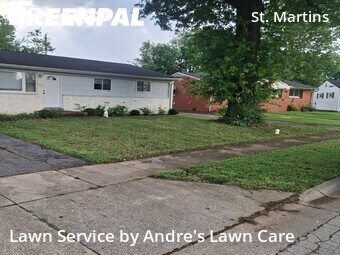 Lawn mowed in Lexington, 40511
