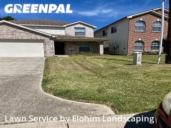 Lawn Cutin Conroe,77303,Grass Cutting by Elohim Landscaping, work completed in Dec , 2025