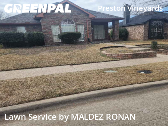 Landscapers In Frisco,75035,Landscapers by MALDEZ RONAN, work completed in Jan , 2026