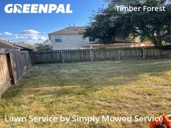 Lawn Cutin Humble,77346,Lawn Maintenance by Simply Mowed Service, work completed in Dec , 2025