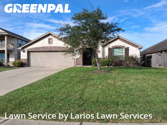 Yard Mowing in Rosharon, 77583, Lawn Cut by Larios Lawn Services, work completed in 10 Jan, 2026 