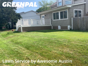 Backyard Mowing in Edison, 8817, Yard Care by Awesome Austin, work completed in Dec , 2025