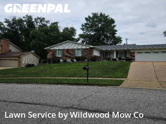 Lawn Maintenancein Ballwin,63011,Lawn Mowing by Wildwood Mow Co, work completed in Nov , 2025