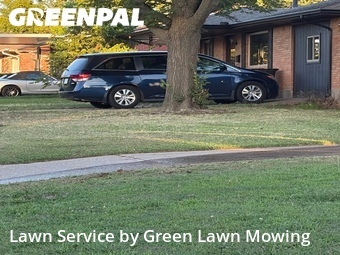 Grass Cuttingin Moore,73160,Grass Cut by Green Lawn Mowing, work completed in Jun , 2026