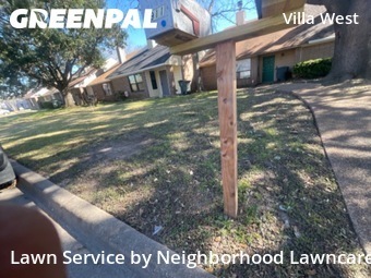 Lawn mowed in Bryan, 77801