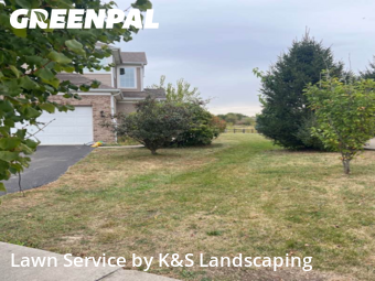Yard Mowingin Joliet,60431,Lawn Mowing by K&S Landscaping, work completed in Nov , 2025