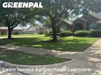 Lawn Mowingin Pearland,77584,Lawn Maintenance by Stephen’s Lawncare, work completed in Jun , 2026