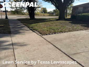 Lawn Mowingin The Colony,75056,Lawn Cut by Texas Lawnscapes, work completed in Dec , 2025