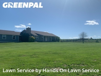 Lawn Cutin Lawrence,66047,Lawn Service by Hands On Lawn Service, work completed in Jun , 2026