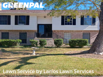Lawn Cuttingin Friendswood,77546,Lawn Care by Larios Lawn Services, work completed in Jan , 2026