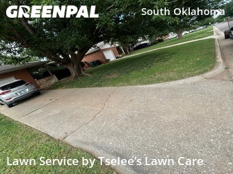 Lawn Cuttingin Oklahoma City,73116,Grass Cutting by Tselee’s Lawn Care, work completed in Jun , 2026