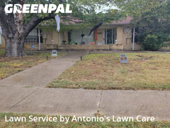 Modern Landscaping In Irving,75062,Landscapers by Antonio's Lawn Care, work completed in Oct , 2025