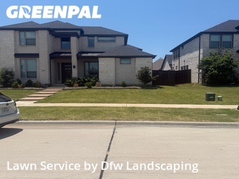 Lawn Care Servicein Frisco,75034,Grass Cut by Dfw Landscaping , work completed in Jul , 2026