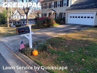 Yard Mowing in Reston, 20194, Mowing Services by Quickscape , work completed in Dec , 2025