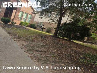 Lawn Care Servicein Tomball,77375,Yard Mowing by V.A. Landscaping, work completed in Jan , 2026