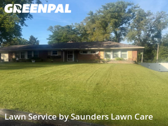 Lawn Carein Ferguson,63135,Lawn Mow by Saunders Lawn Care, work completed in Nov , 2025