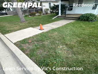Lawn Maintenancein Joliet,60436,Yard Cutting by Vic’s Construction , work completed in Nov , 2025