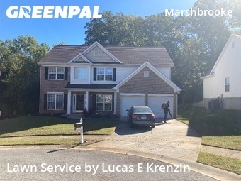 Lawn Servicein Charlotte,28213,Yard Cutting by Lucas E Krenzin, work completed in Nov , 2025