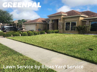 Yard Care in Edinburg, 78539, Landscaping Maintenance by Rojas Yard Service, work completed in Oct , 2025