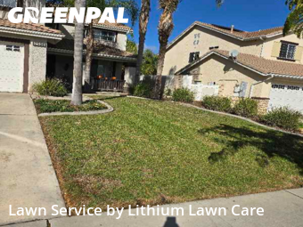 Work completed by residential-lawn-cutting-businesses-in-Corona-CA