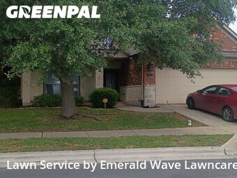 Yard Mowingin Seguin,78155,Lawn Service by Emerald Wave Lawncare, work completed in Jun , 2026