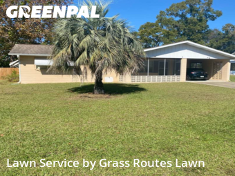Lawn Cutting in Ocala, 34472, Yard Cutting by Grass Routes Lawn , work completed in Nov , 2025