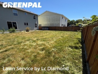 Lawn mowed in Kent, 98042