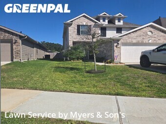 Lawn Maintenancein Tomball,77375,Lawn Mowing by Myers & Son's, work completed in Jun , 2026
