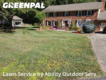 Grass Cutin Huntersville,28078,Lawn Cutting by Ability Outdoor Serv, work completed in Jan , 2026